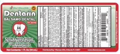 Dentarin Label (Label Dentarin Vitamex)